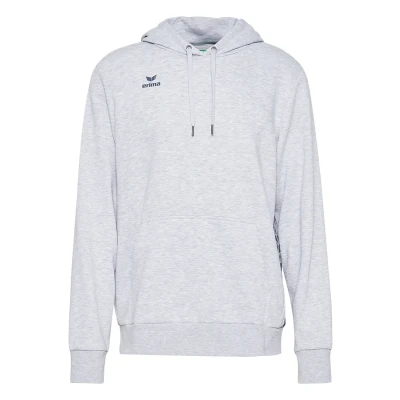 Abbildung von Erima Essential TEAM Kapuzenpullover, Herren, Größe: XL, Hellgrau melange/slate grey