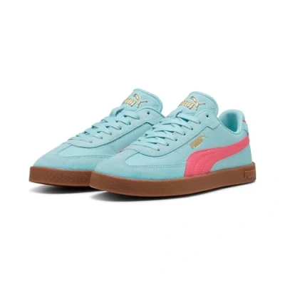 Abbildung von Puma CLUB II ERA Unisex Sneaker low, Größe: 42.5, Safe lake/peach frost/gum Leder/synthetik