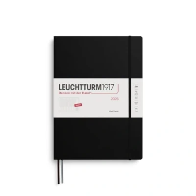 Abbildung von LEUCHTTURM1917 372572 Wochenplaner Composition (B5) 2026, 12 Monate, Schwarz, Deutsch