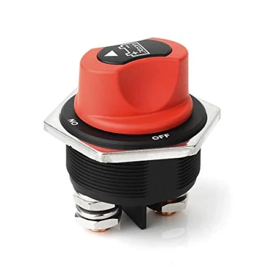 Abbildung von Jtron batterieschalter trennschalter Max 12V 32V DC 300A Cont 450A INT mini Schiffsschalter 52mm für Marine Boat Caravan Car Vehicles Yacht Bus (ein aus / 300A)