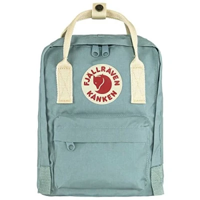 Abbildung von Fjällräven Kanken MINI CITY Tagesrucksack für Kinder, Größe: One Size, Sky blue/light oak