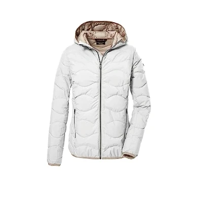 Abbildung von Killtec GW 21 QLTD Regenjacke / wasserabweisende Jacke, Damen, Größe: 46, Gebrochenes weiss