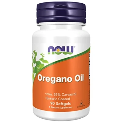 Abbildung von Now Foods, Oregano Oil, 90 Weichkapseln, Laborgeprüft, Pflanzlich, Glutenfrei, Sojafrei, Ohne Gentechnik