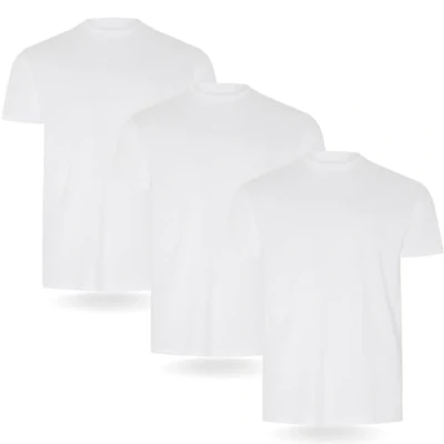 Abbildung von FM London Herren T Shirt 3/5er Pack Hochwertige Shirts mit leicht tailliertem Design