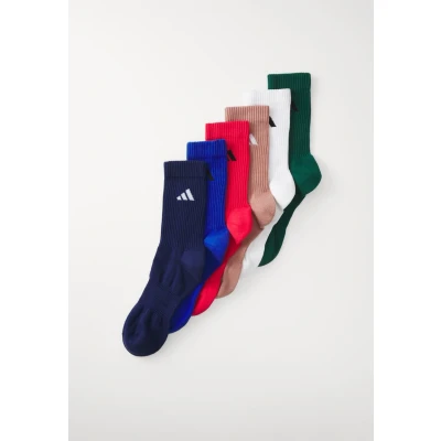 Abbildung von adidas Performance Cushioned Unisex 6 PACK Sportsocken, Größe: 46 48, Team royal blue/dark blue/warm clay/pure ruby