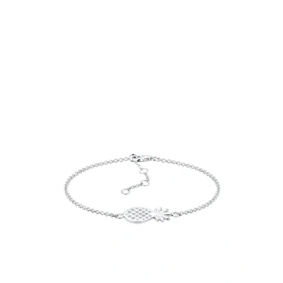 Abbildung von Elli Ananas Armband, Damen, Größe: 17, Silber
