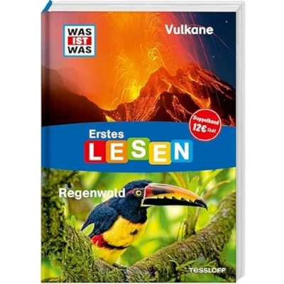 Abbildung von WAS IST Erstes Lesen Doppelband 3.Vulkane/Regenwald