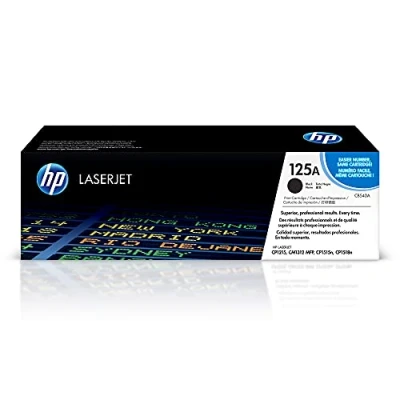 Abbildung von HP 125A (CB540A) Schwarz Original Toner für Color Laserjet CP1215, CP1515, CM1312