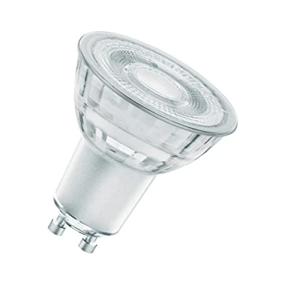 Abbildung von OSRAM STAR+ Dimmbare PAR16 LED Reflektorlampe mit GU10 Sockel, Warmweiss (2700K), 4.50W, 3 stufig dimmbar per Klick, Glas Spot, Ersatz für 50W Reflektorlampe, THREE STEP DIM