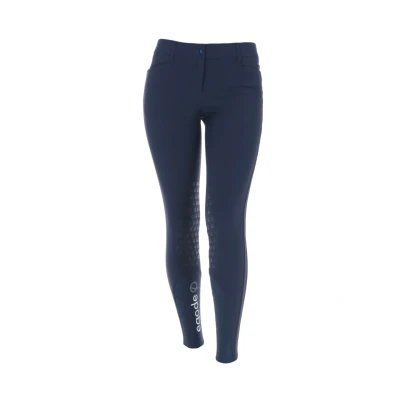 Abbildung von EQODE by Equiline Reithose Delma Knie Grip Blau 32
