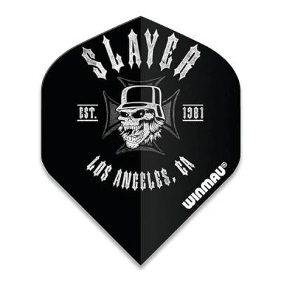 Abbildung von WINMAU Rock Legends Slayer LA Rhino Extra Thick Dart Flights 1 Satz pro Packung (Insgesamt 3 Flüge)