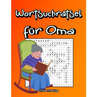 Abbildung von Wortsuchrätsel für Oma: Großdruck Rätselbuch die Grauen Zellen