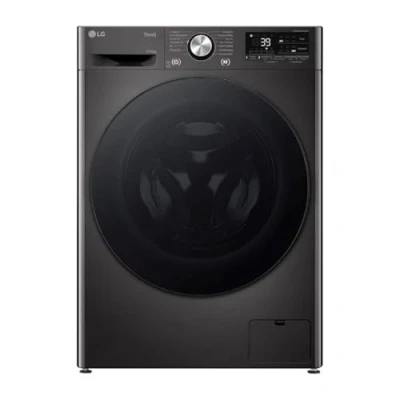 Abbildung von LG W4WR70E6YB, Klasse A/D, Frontlader Waschtrockner 11 6 kg, 62 x 60 85 cm, Wi Fi, AI Direct Drive, Tiefenreinigung mit Dampf, TurboWash 360, Große Kapazität, Sicherheitsglastür, Schwarz