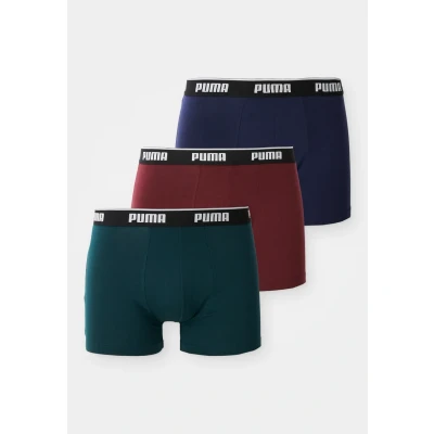 Abbildung von Puma MEN Everyday Basic 3 PACK Boxerbriefs, Herren, Größe: Small, Red/navy