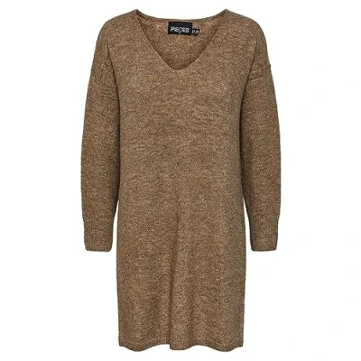 Abbildung von PIECES PCJULIANA LS V Neck Knit Dress NOOS BC
