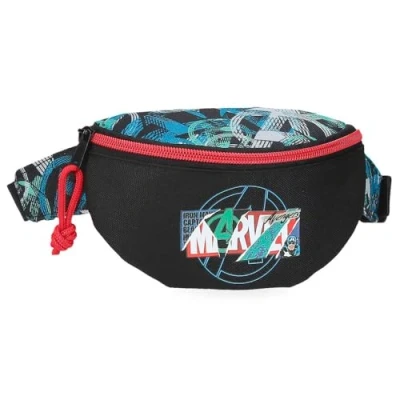 Abbildung von Marvel Joumma Shield, Gürteltasche, Schwarz, 27 x 11 6,5 cm, Polyester, L, Hüfttasche
