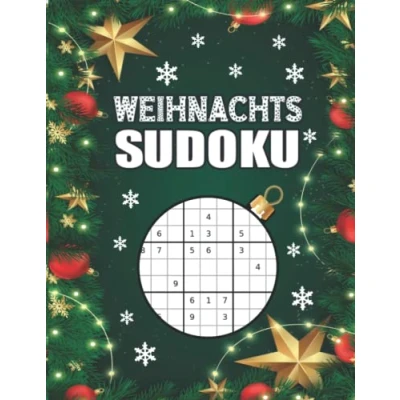 Abbildung von Weihnachts Sudoku: Sudokubuch mit liebevoll gestaltetem Innenleben I 120 Sudokus Schwierigkeitsgrad Leicht bis Schwer