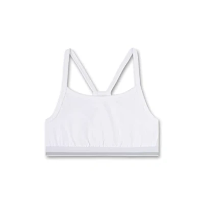 Abbildung von Sanetta Mädchen Bustier Weiß Bequemes und angenehmes für aus einem Baumwoll Mix. Unterwäsche 140