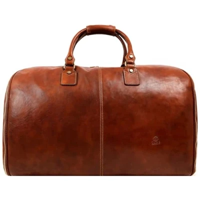 Abbildung von Kleidersack aus Leder Anzugtasche Echtleder Schutzhülle Kleidung Atmungsaktiv Kleiderhülle für Reisen Time Resistance
