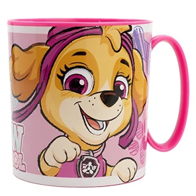 Abbildung von 390 ML BPA FREIER PLASTIKBECHER MIKROWELLENGEEIGNET PAW PATROL GIRL SKETCH ESSENCE, Bunt