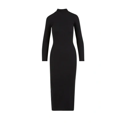Abbildung von Urban Classics Longlseeve Mockneck Etuikleid, Damen, Größe: Small, Black