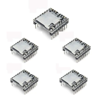 Abbildung von 5pcs Mini MP3 Player DFPlayer Master Module kompatibel mit Arduino Unterstützung TF Card und USB Flash Laufwerk