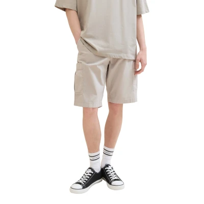 Abbildung von TOM Tailor Denim Relaxed Shorts, Herren, Größe: Large, Light dove grey