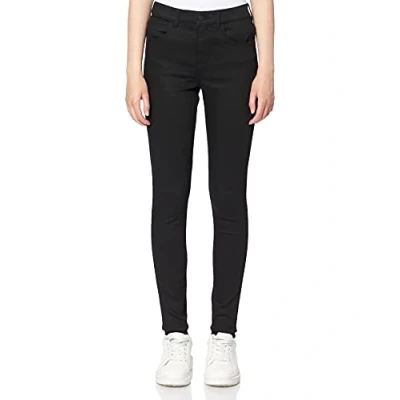 Abbildung von Wrangler Damen HIGH Rise Skinny Jeans, Future Black, 30W / 32L