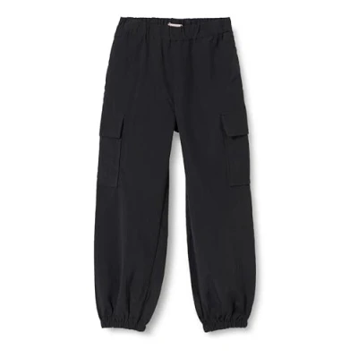 Abbildung von KIDS ONLY Mädchen Kogecho Parachute Pant PNT Noos Cargohose, Schwarz, 140 EU