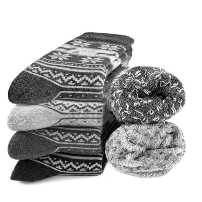 Abbildung von Occulto Herren Warme Wintersocken 6er Pack (Modell: Bille) Norweger 39 42