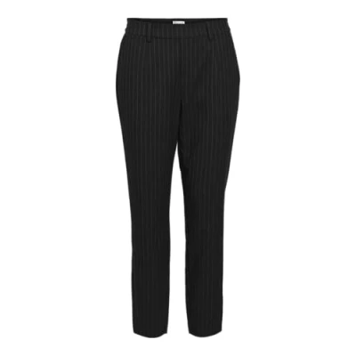 Abbildung von Object Objlisa Stoffhose, Damen, Größe: 34, Black/grey