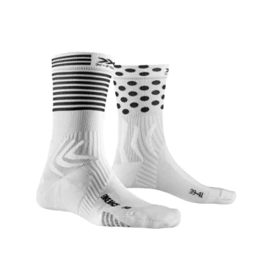 Abbildung von X Socks Bike Race Radsport Laufsocke Weiß Unisex Grösse 35 38