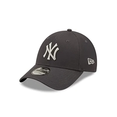 Abbildung von New Era York Yankees MLB League Essential Graphite 9Forty Adjustable Cap One Size