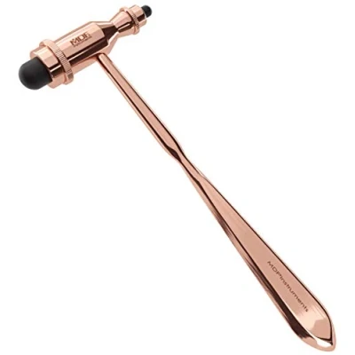 Abbildung von MDF Trömner neurologische Reflexhammer mit spitz Griff für Haut und oberflächlichenreaktionene Free Parts For Life Roségold/Schwarz (MDF555 RG11)