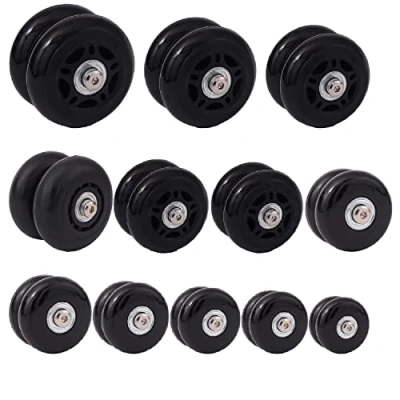 Abbildung von Ictronix Paar Gepäck Koffer Ersatz Wheels Rad Für Trolley Gepäckkoffer Hartschalenk ffer