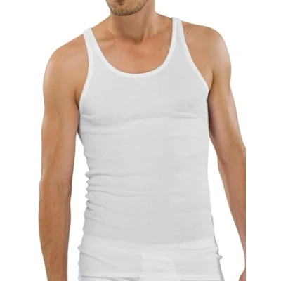 Abbildung von Schiesser Herren 2 Pack Ohne Arm Original Doppelripp Unterhemd, Weiß_005051, M EU