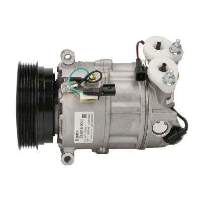 Abbildung von BOSCH 1 986 AD1 470 Kompressor 12V PS R1 R1234yf, R134a mit Montageanleitung, Dichtring