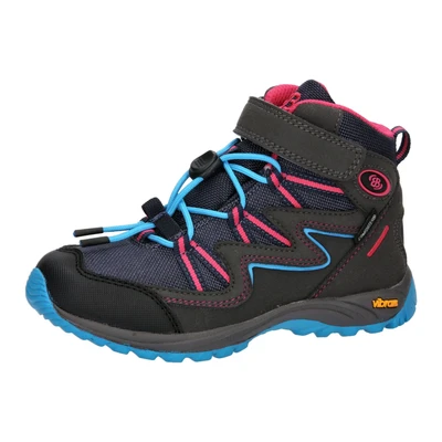 Abbildung von Brütting Atlanta High VS Traillaufschuh, grau/türkis/pink, 35 EU