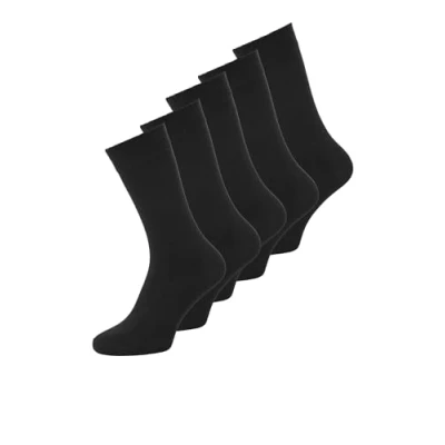Abbildung von Jack &amp; Jones Jacbasic 5 PACK Socken, Herren, Größe: One Size, Black