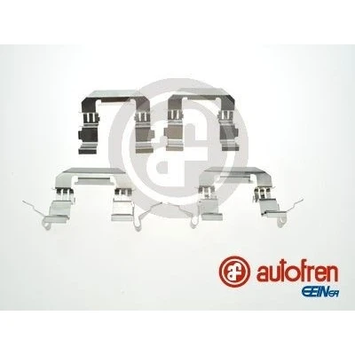 Abbildung von AUTOFREN SEINSA D42986A Zubehörsatz, Scheibenbremsbelag Vorderachse RENAULT: Koleos I, NISSAN: NP300 Navara Platform / Chassis, Pickup