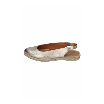 Abbildung von VERBENAS Slingsandale »Kiara Nucleo Metal«, Sommerschuh, Sling, Urlaubschuh, Slipper mit Juterahmen