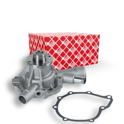Abbildung von FEBI BILSTEIN 22291 Wasserpumpe mit Dichtung Metall MERCEDES BENZ: C Class Saloon, E SLK