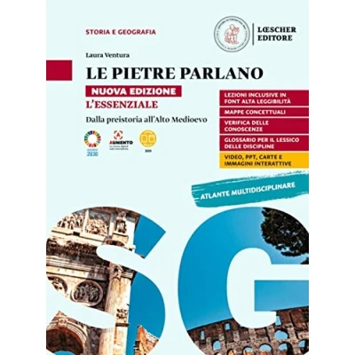 Abbildung von le pietre parlano. L&#039;essenziale. Per Scuole superiori