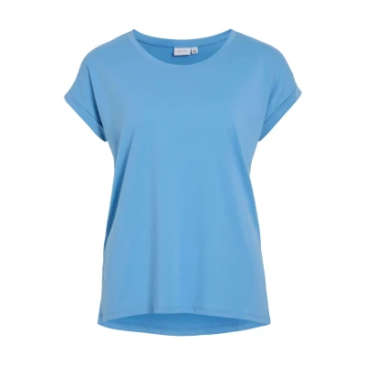 Abbildung von VILA Vidreamers NEW PURE Tshirt basic, Damen, Größe: XXL, Blissful blue