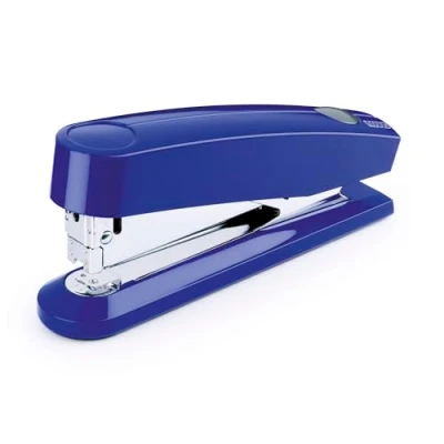 Abbildung von Novus B 7A Komfort Heftgerät (30 Blatt Heftleistung, Automatik Funktion, inkl. 200 Klammern) blau glänzend