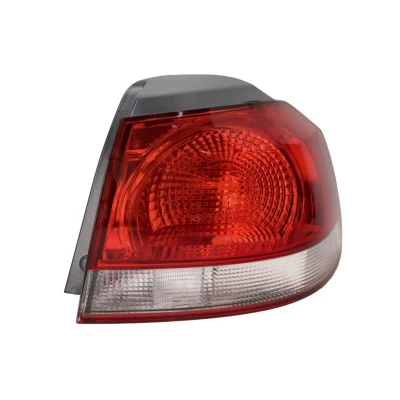 Abbildung von TYC 11 11433 01 2 Rückleuchte rechts äusserer Teil chrom ohne Lampenträger VOLKSWAGEN: GOLF 6