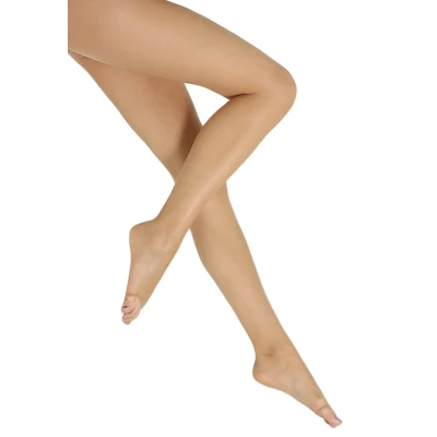 Abbildung von Falke Shelina Toeless 12 Denier Ultratransparent Shiny Strumpfhose, Damen, Größe: S/M, Powder