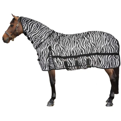 Abbildung von Horka Fliegendecke Fester Hals Zebra 115/165