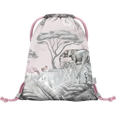 Abbildung von Baagl Gymsack Sportbeutel für Kinder, Größe: One Size, Rosa