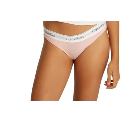 Abbildung von Calvin Klein Underwear Bikini ICON Cotton Modal Slip, Damen, Größe: Small, Buff pink